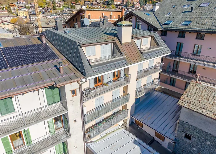 White Peak 77 - Panoramic Slope Views Lägenhet Bormio